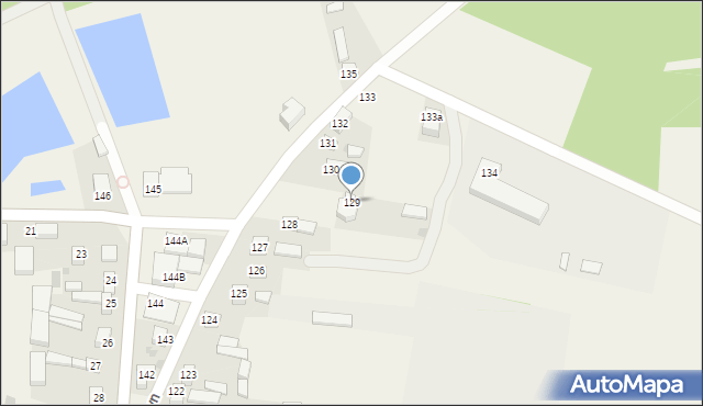 Mierzyn, Mierzyn, 129, mapa Mierzyn