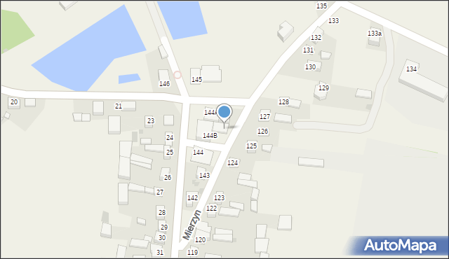 Mierzyn, Mierzyn, 144C, mapa Mierzyn