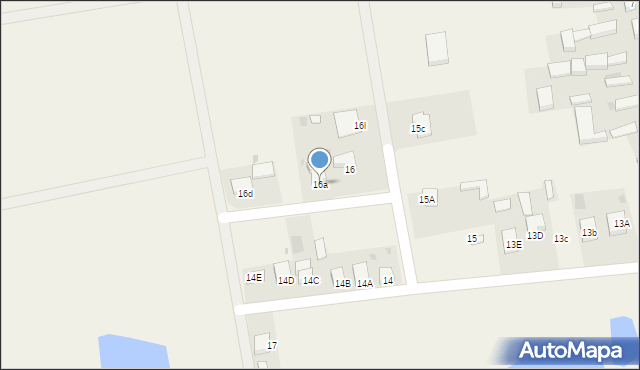 Mierzyn, Mierzyn, 16a, mapa Mierzyn