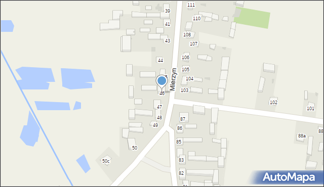 Mierzyn, Mierzyn, 46, mapa Mierzyn