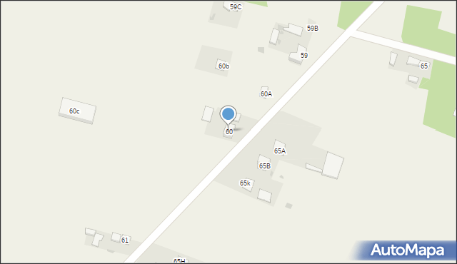 Mierzyn, Mierzyn, 60, mapa Mierzyn