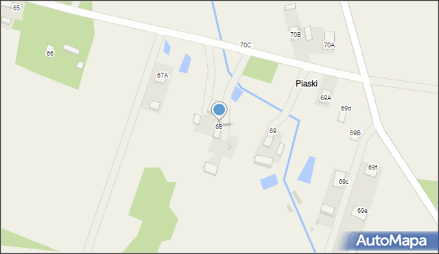 Mierzyn, Mierzyn, 68, mapa Mierzyn