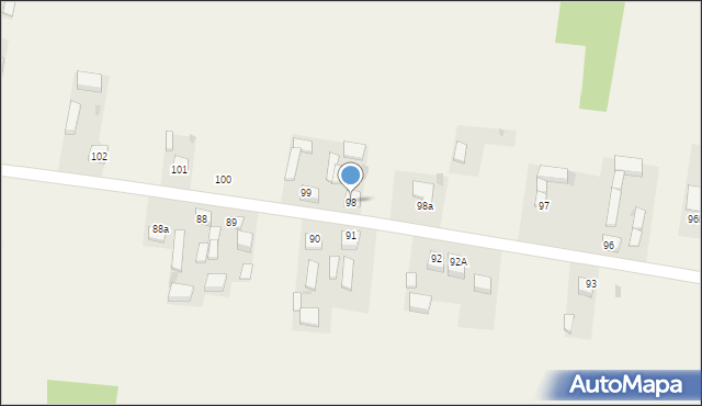 Mierzyn, Mierzyn, 98, mapa Mierzyn