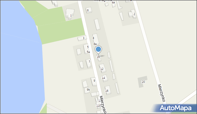 Mierzynko, Mierzynko, 10, mapa Mierzynko