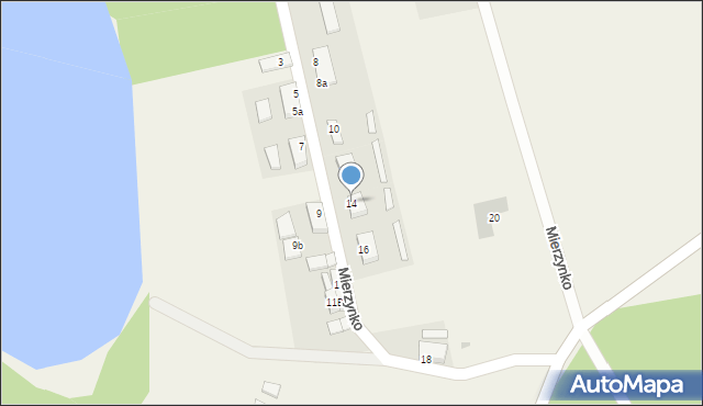 Mierzynko, Mierzynko, 14, mapa Mierzynko