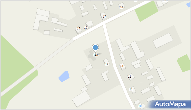 Mierzynówka, Mierzynówka, 14a, mapa Mierzynówka