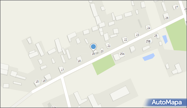 Mierzynówka, Mierzynówka, 19, mapa Mierzynówka