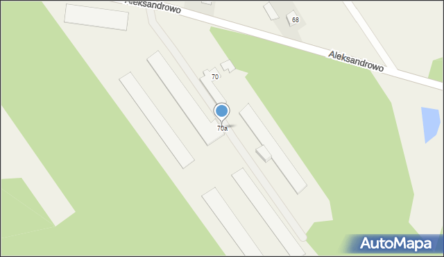 Mierzynówka, Mierzynówka, 70a, mapa Mierzynówka