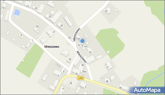 Mieszewo, Mieszewo, 32, mapa Mieszewo