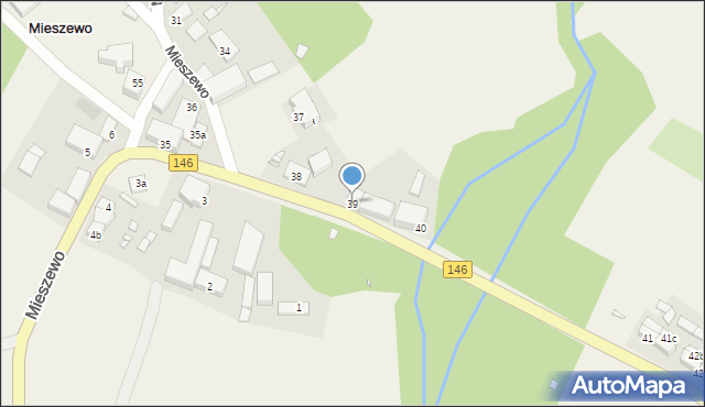 Mieszewo, Mieszewo, 39, mapa Mieszewo