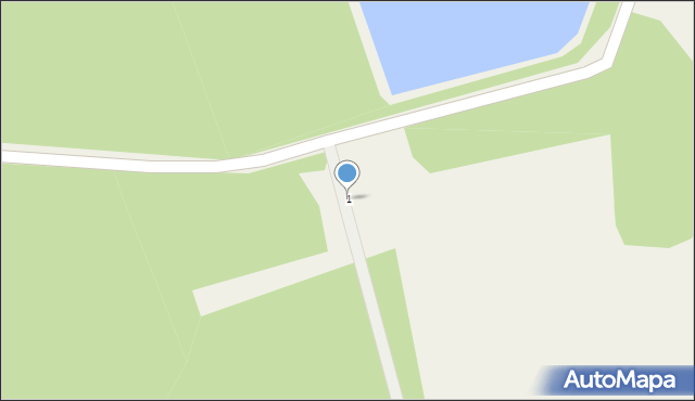 Mieszków, Mieszków, 1, mapa Mieszków