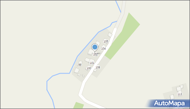Mieszkowice, Mieszkowice, 102, mapa Mieszkowice