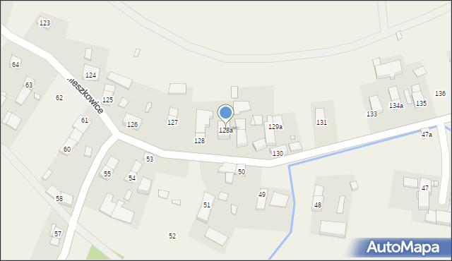 Mieszkowice, Mieszkowice, 128a, mapa Mieszkowice