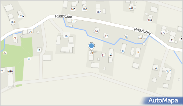 Mieszkowice, Mieszkowice, 13, mapa Mieszkowice