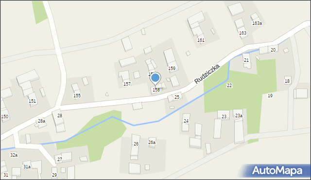 Mieszkowice, Mieszkowice, 158, mapa Mieszkowice