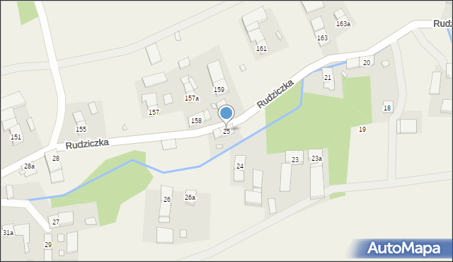 Mieszkowice, Mieszkowice, 25, mapa Mieszkowice