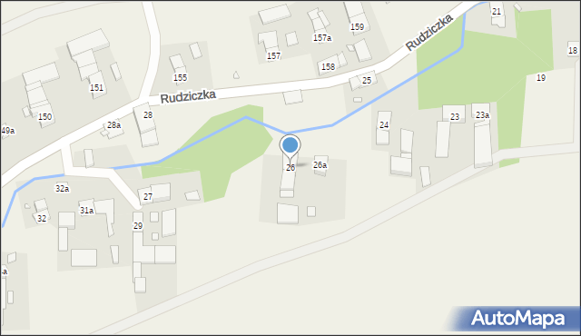 Mieszkowice, Mieszkowice, 26, mapa Mieszkowice