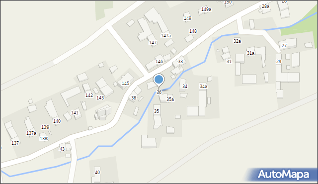 Mieszkowice, Mieszkowice, 36, mapa Mieszkowice