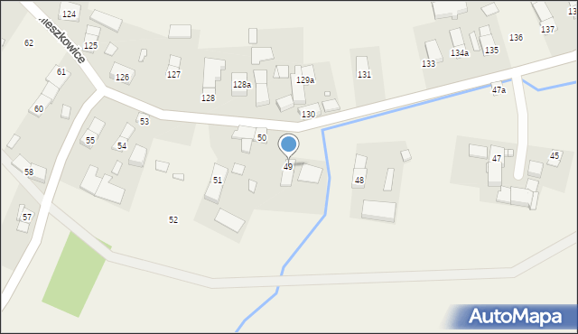 Mieszkowice, Mieszkowice, 49, mapa Mieszkowice