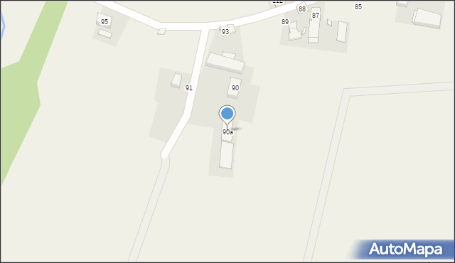 Mieszkowice, Mieszkowice, 90a, mapa Mieszkowice