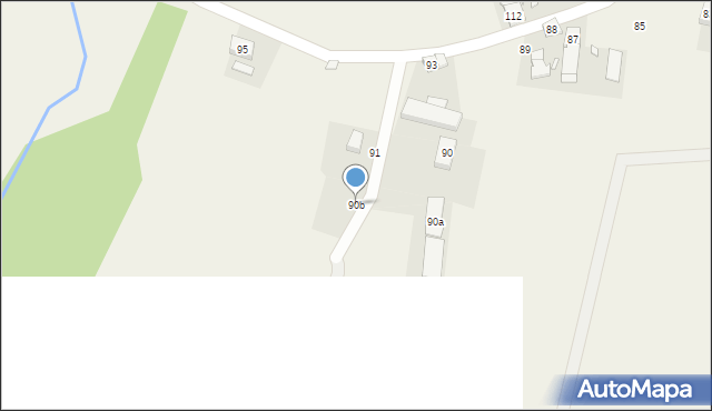 Mieszkowice, Mieszkowice, 90b, mapa Mieszkowice