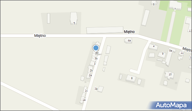 Miętno, Miętno, 3c, mapa Miętno