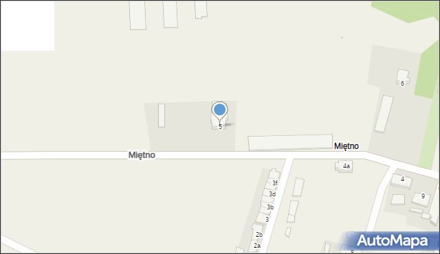 Miętno, Miętno, 5, mapa Miętno