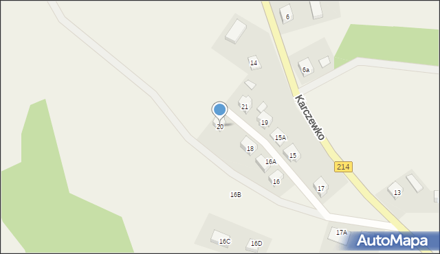 Migi, Migi, 20, mapa Migi