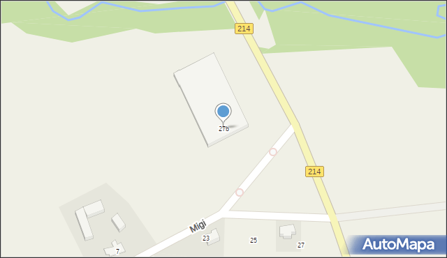 Migi, Migi, 27b, mapa Migi