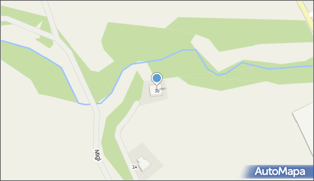 Migi, Migi, 3b, mapa Migi