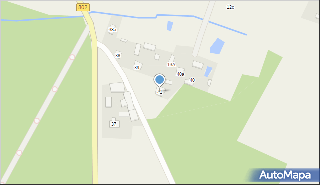 Mikanów, Mikanów, 41, mapa Mikanów