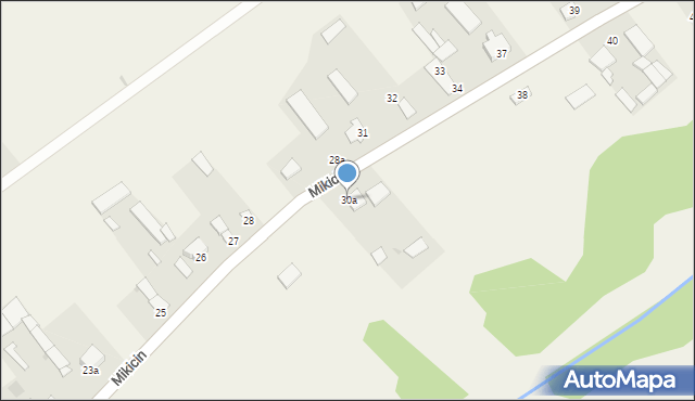Mikicin, Mikicin, 30a, mapa Mikicin