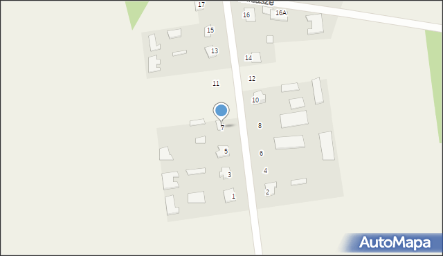 Mikłasze, Mikłasze, 7, mapa Mikłasze