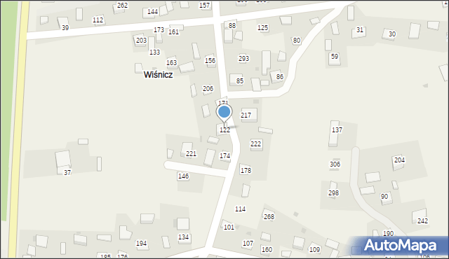 Mikluszowice, Mikluszowice, 122, mapa Mikluszowice