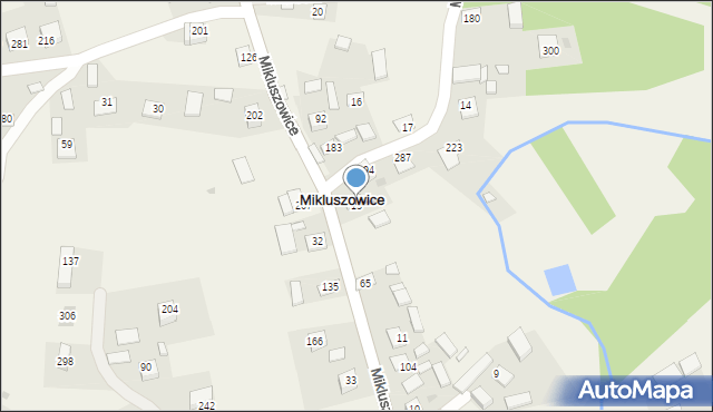 Mikluszowice, Mikluszowice, 13, mapa Mikluszowice