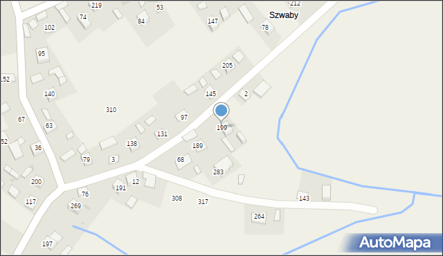 Mikluszowice, Mikluszowice, 199, mapa Mikluszowice