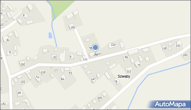 Mikluszowice, Mikluszowice, 256, mapa Mikluszowice