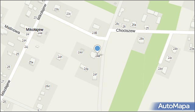 Mikołajew, Mikołajew, 24e, mapa Mikołajew
