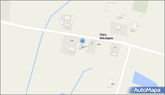 Mikołajew, Mikołajew, 18c, mapa Mikołajew