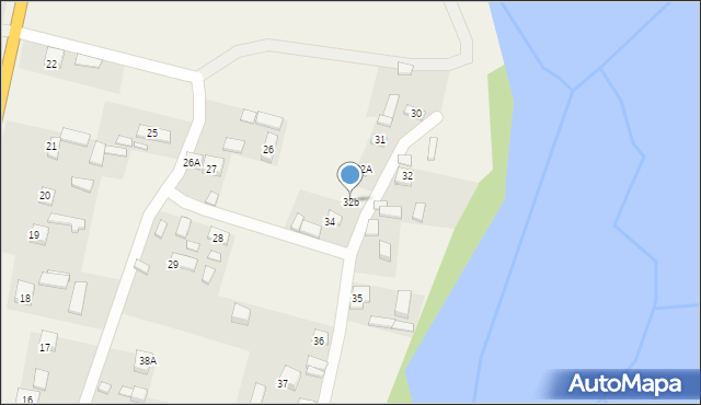 Mikołajewice, Mikołajewice, 32b, mapa Mikołajewice