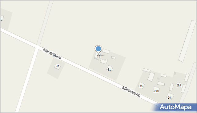 Mikołajewo, Mikołajewo, 32, mapa Mikołajewo