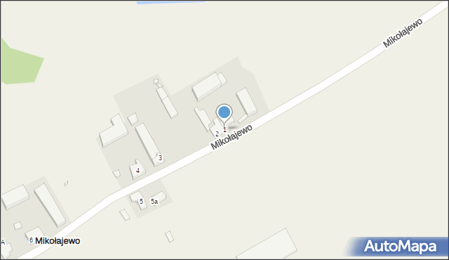Mikołajewo, Mikołajewo, 1, mapa Mikołajewo