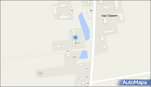 Mikołajki, Mikołajki, 40, mapa Mikołajki