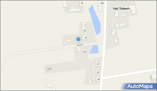 Mikołajki, Mikołajki, 41, mapa Mikołajki