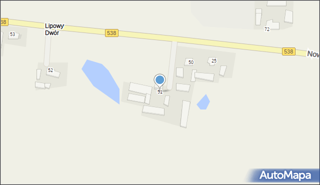 Mikołajki, Mikołajki, 51, mapa Mikołajki