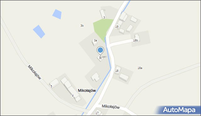 Mikołajów, Mikołajów, 3c, mapa Mikołajów