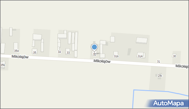 Mikołajów, Mikołajów, 32A, mapa Mikołajów