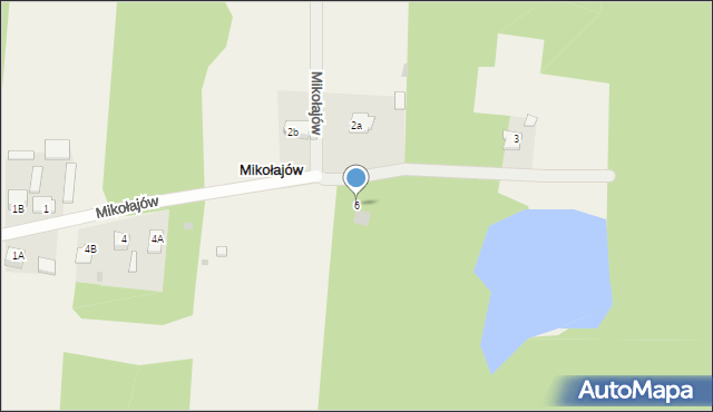 Mikołajów, Mikołajów, 6, mapa Mikołajów