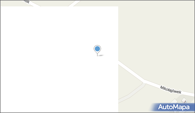 Mikołajówek, Mikołajówek, 12, mapa Mikołajówek