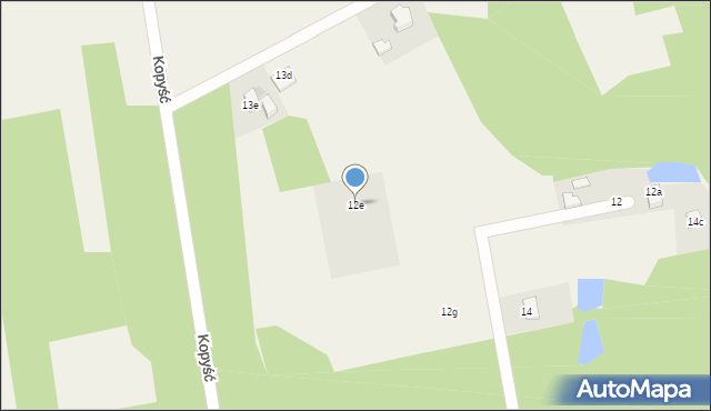 Mikołajówek, Mikołajówek, 12e, mapa Mikołajówek